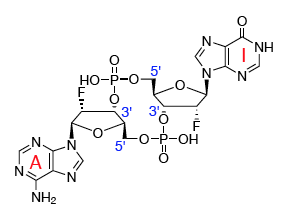 cAIMP Difluor chemical structure