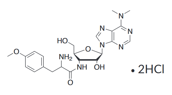 Puromycin chemical structure