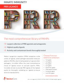 Flyer InvivoGen on PRR Ligands