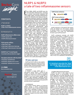 InvivoGen Insight newsletter - NLRP1 & NLRP3: a tale of two inflammasome sensors 