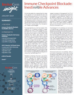 InvivoGen Insight Newsletter - Immune Checkpoint Blockade: InestimAble Advances