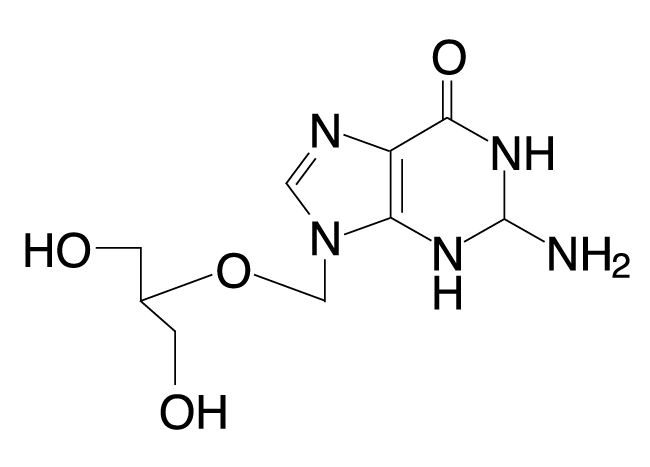 Ganciclovir chemical structure