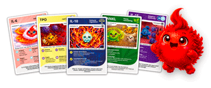 Meet the MiniKines™: Collectible Cytokine Cards