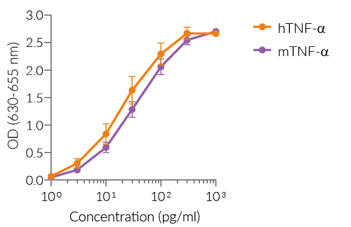 Cellular response to TNF-α