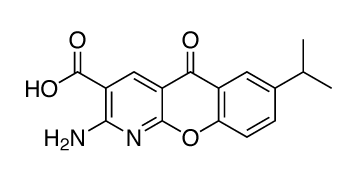 Chemical structure of Amlexanox