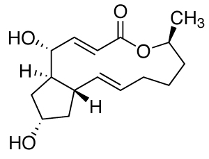 Chemical structure of Brefeldin A