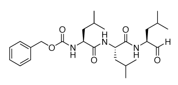 Chemical structure of MG-132