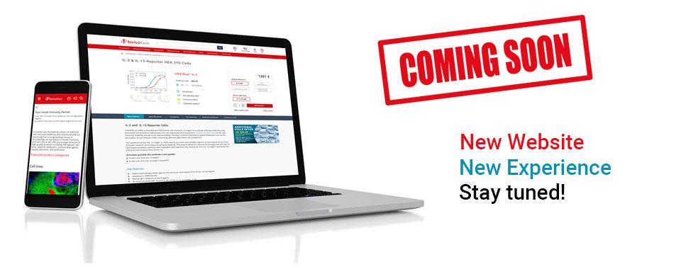 New website - Coming soon