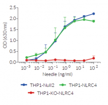 Inflammasome response using Needle-Tox