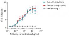 Disruption of PD-1/PD-L2 inhibitory interaction using Anti-hPD-1 biosimilar antibodies