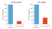 Evaluation of cellular AhR inhibition by CH-223191