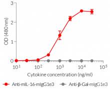 Detection of murine IL-16 by ELISA