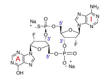 Chemical structure of CL845